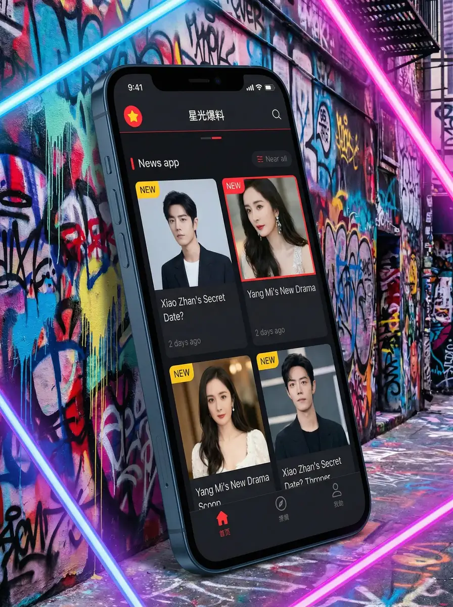 房客(糙汉)何璐程曜坤 APP界面展示 - 掌上吃瓜神器